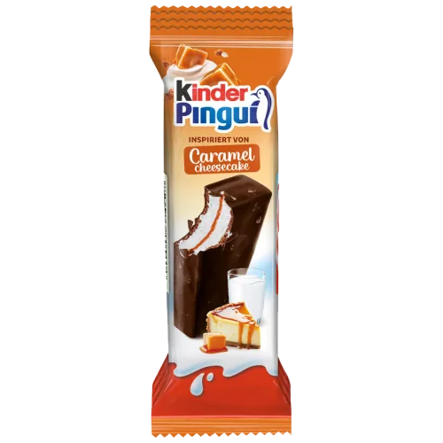 Ferrero Kinder Pingui Caramel Cheesecake