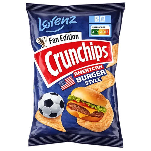 Lorenz Crunchips American Burger Style