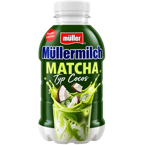 Müller Müllermilch Matcha Typ Cocos