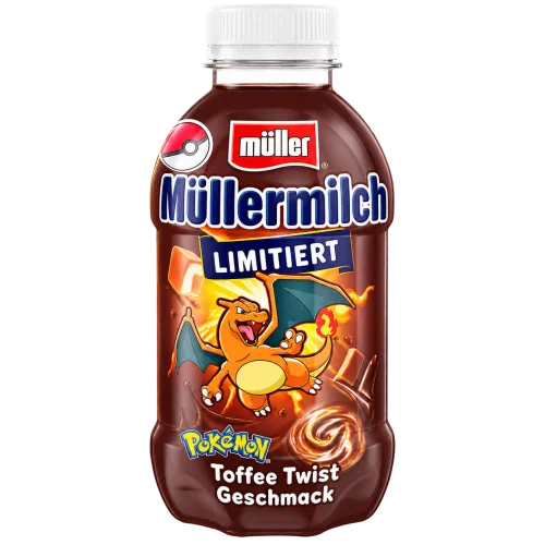 Müller Müllermilch Pokemon Toffee Twist